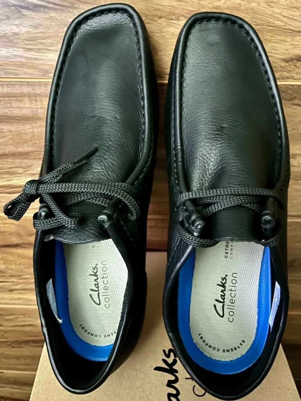 Clarks - Shacre II Run Loafers - New In Box - Black - Leather - Men's - 11.5M Fa